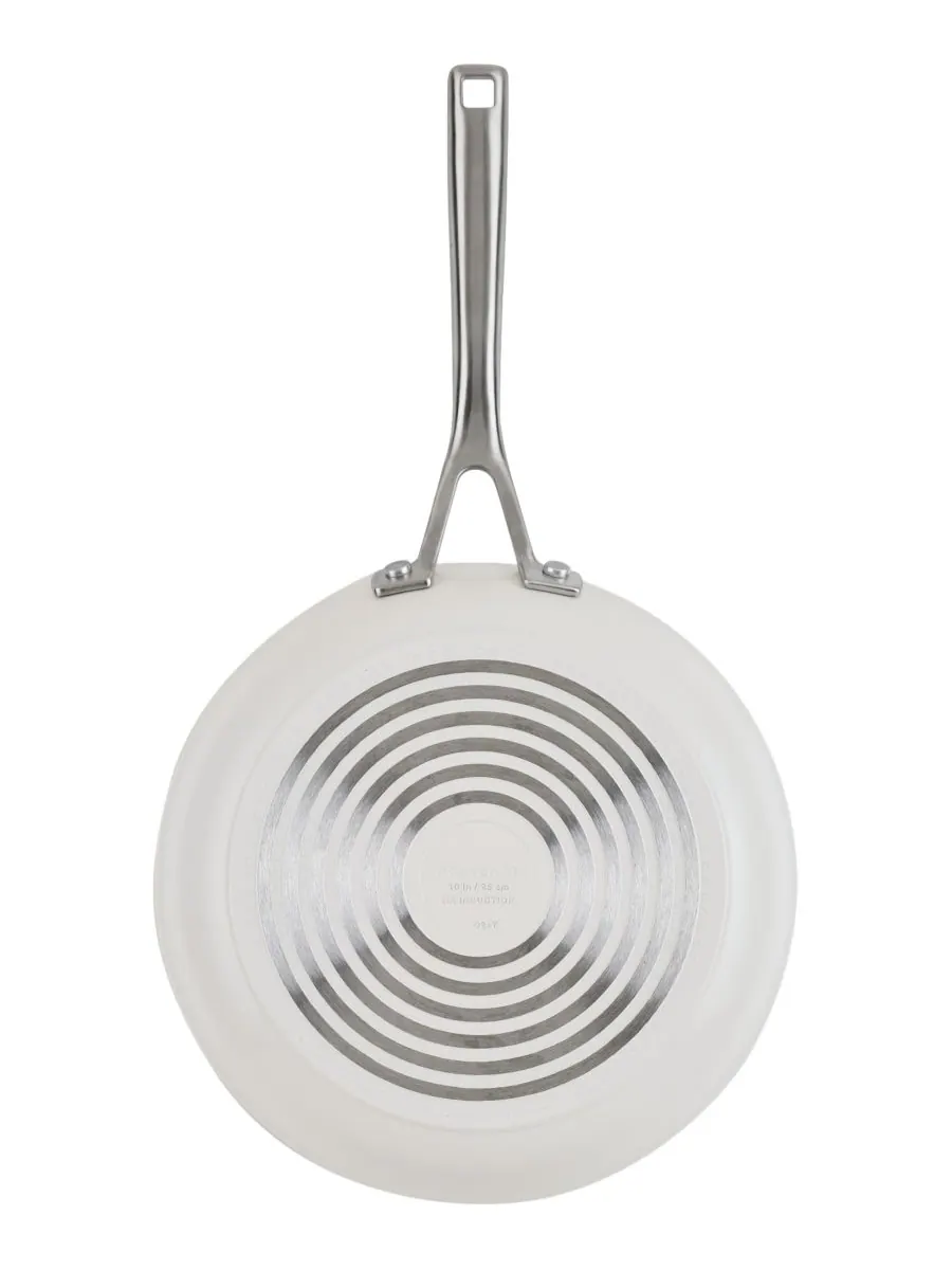 Сковорода KitchenAid Hard-Anodized Ceramic Induction, 25 см — изображение 4 из 10, белый