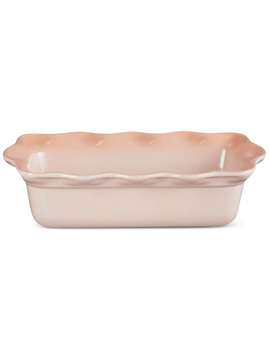 Форма для запекания Le Creuset Heritage Fluted Loaf Pan, 23 см, 1 л, персиковый — изображение 1 из 3, розовый