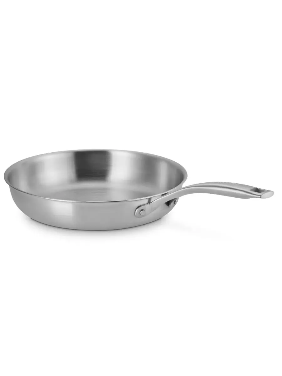 Сковорода Essential из нержавеющей стали с сердцевиной диаметром 25 см Le Creuset — изображение 2 из 6, серебряный
