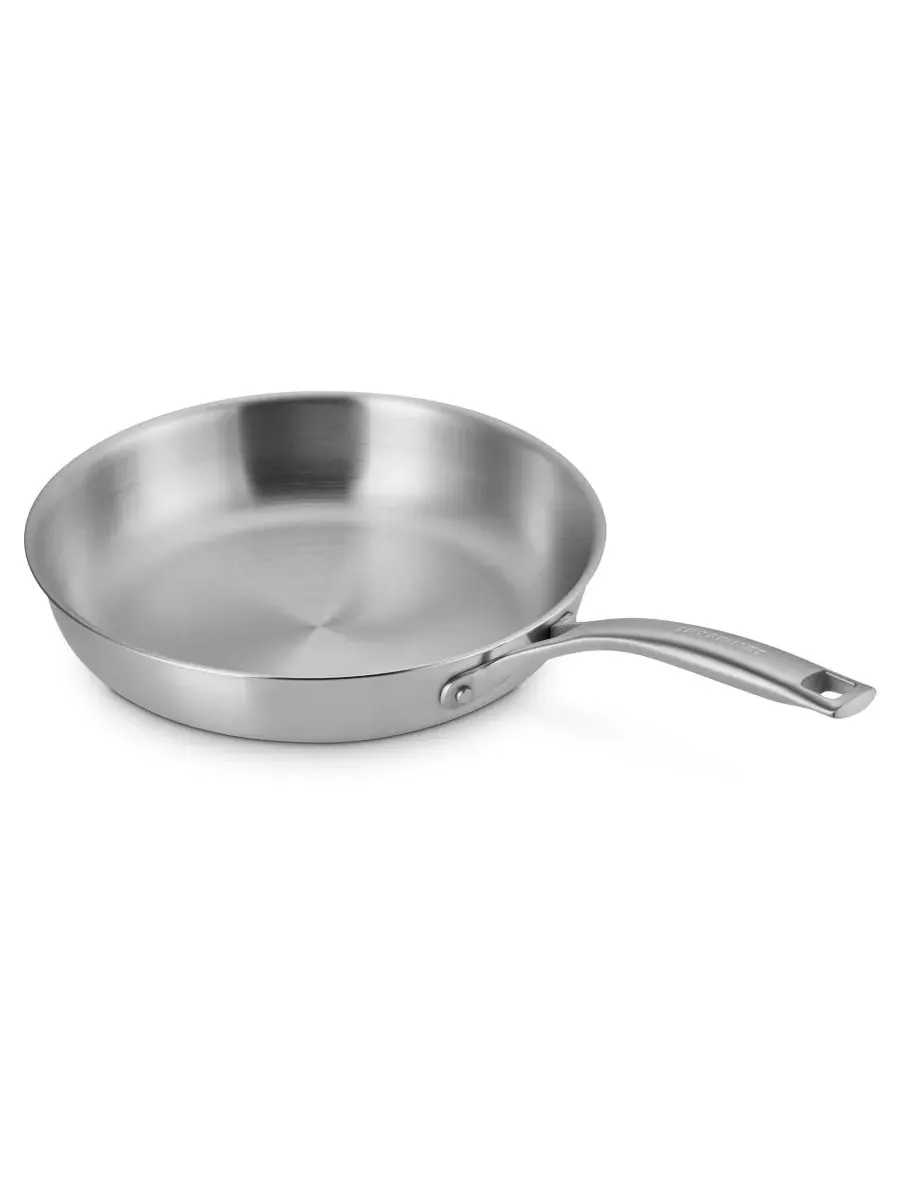 Сковорода Essential из нержавеющей стали с сердцевиной диаметром 25 см Le Creuset — изображение 4 из 6, серебряный
