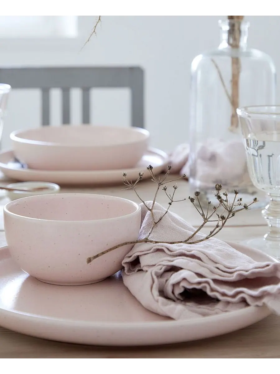 Набор из 4 тарелок для пасты Pacifica Serveware, объем 33 унции Casafina by Costa Nova — изображение 2 из 5, бежевый