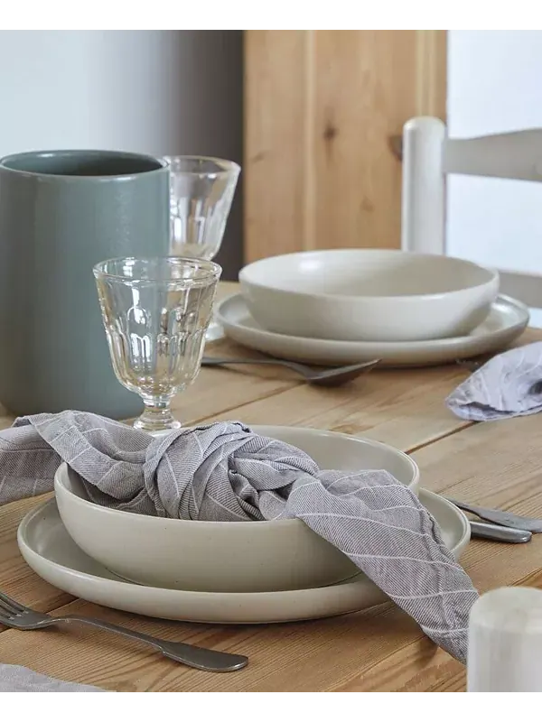 Набор из 4 мисок для пасты Pacifica Serveware, 33 унции Casafina By Costa Nova — изображение 2 из 4, артишок