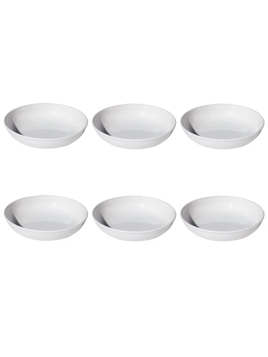 Набор из 6 низких мисок Madison, сервиз на 6 персон Abode Homewares