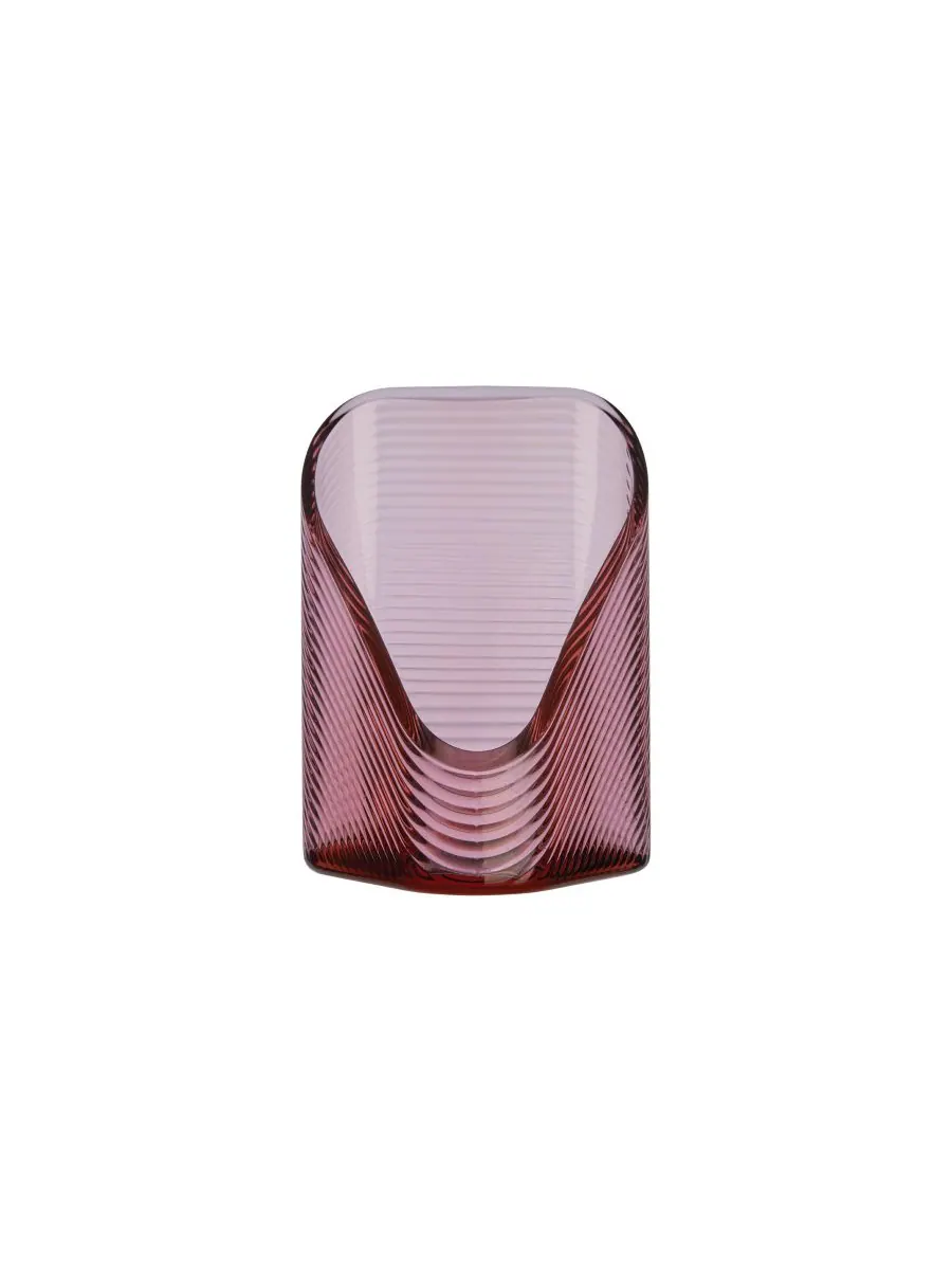Подсвечник для чайных свечей Mist Medium Nude Glass — розовый