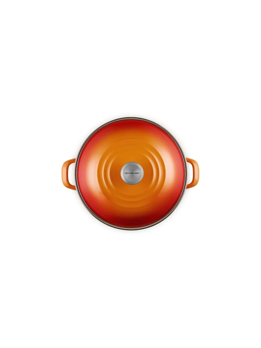 Кастрюля Le Creuset Enamel on Steel Stockpot, 11,4 л — изображение 4 из 6, пламя
