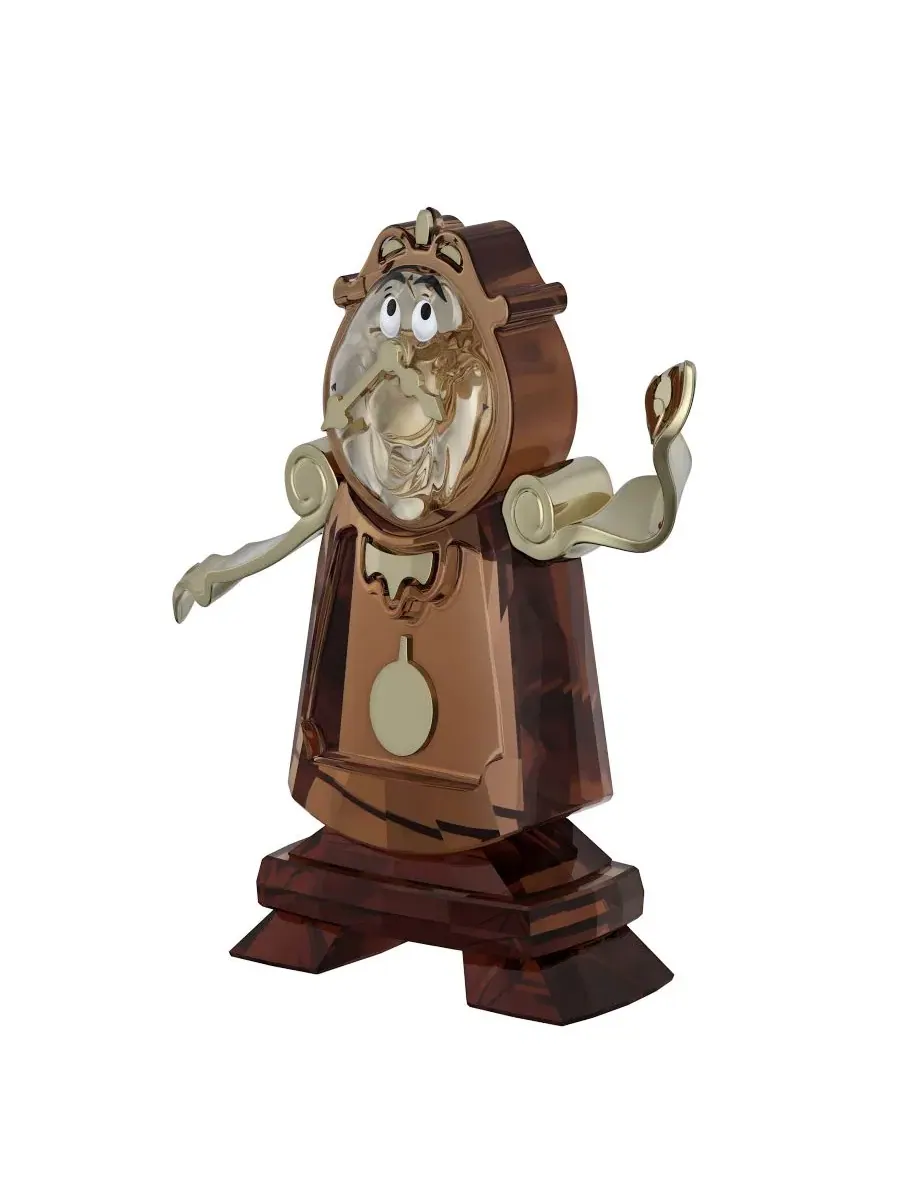 Фигурка Когсворт из кристаллов, Disney Beauty and the Beast Swarovski — изображение 2 из 4, коричневый мульти