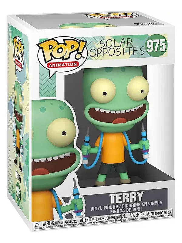 Виниловая фигурка Solar Oppositions | Терри Funko — изображение 2 из 3, зеленый