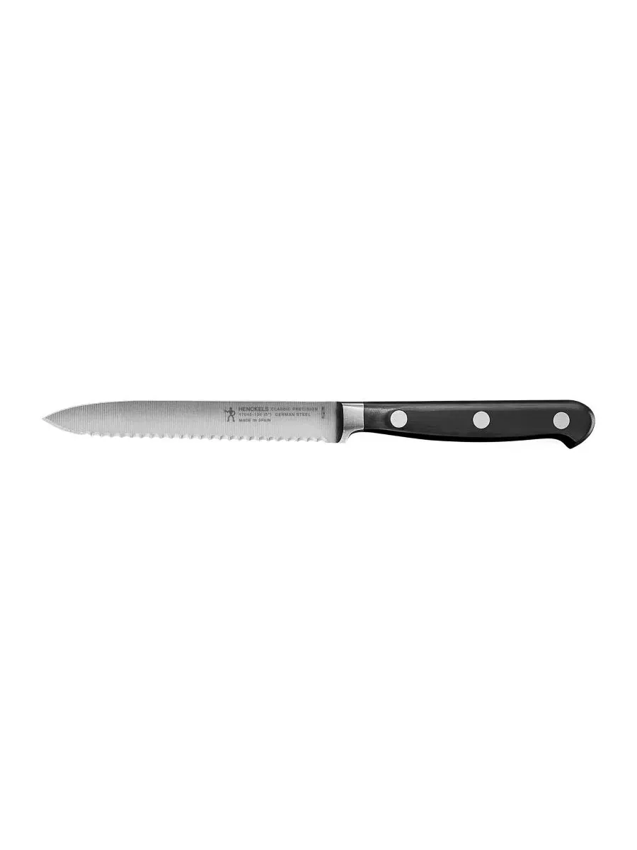 Нож кухонный с волнистым лезвием, 13 см, German Stainless Steel Henckels