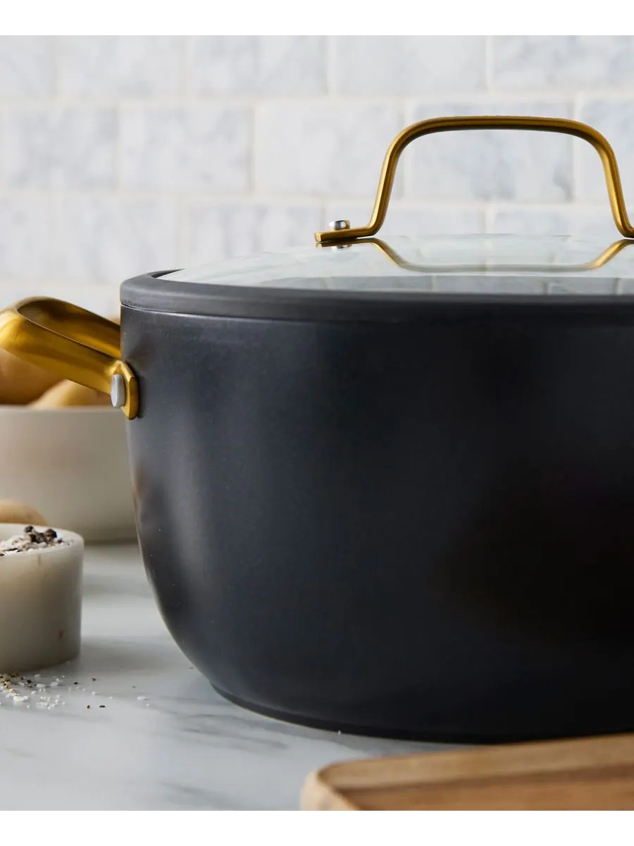 Набор посуды GreenPan Reserve Pro, 10 предметов — изображение 9 из 10, черный