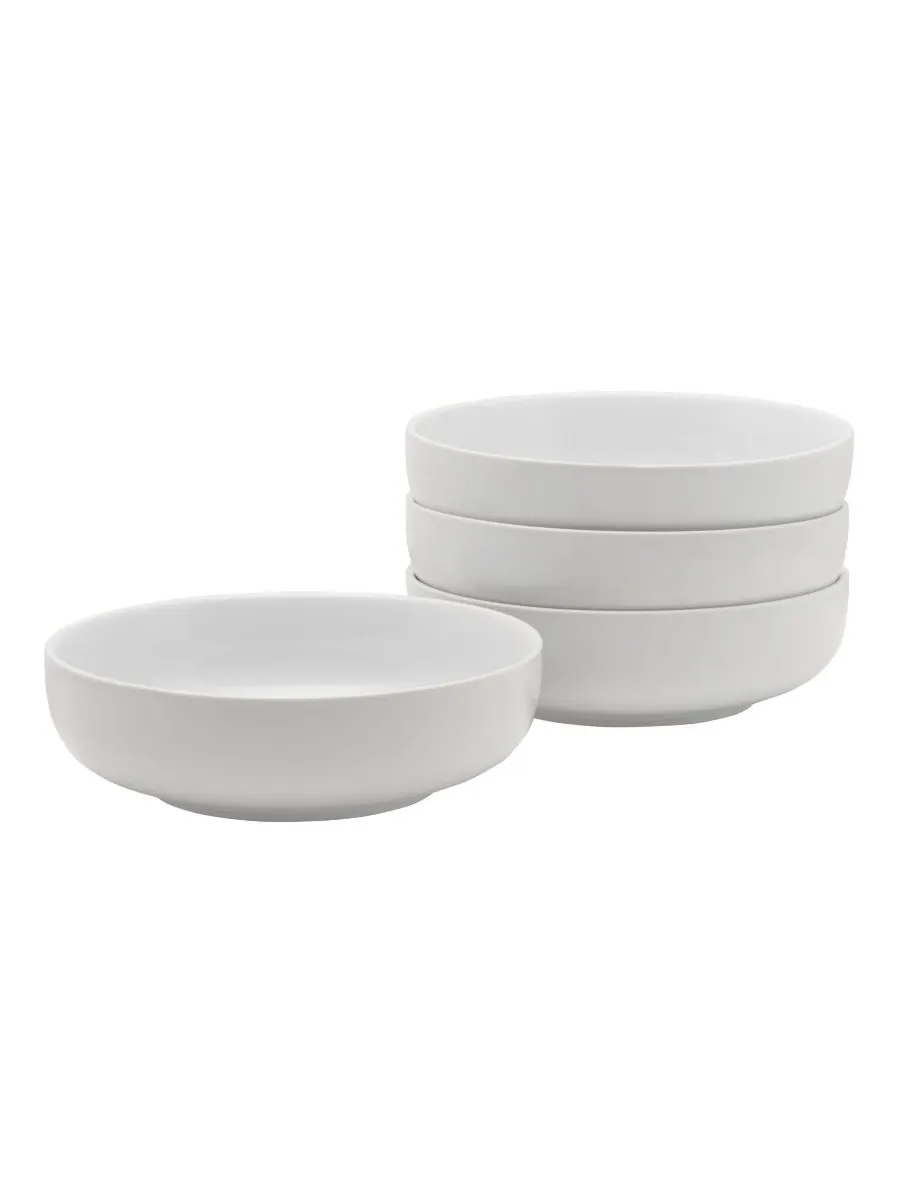 Набор из 4 маленьких мисок для пасты Everyday Whiteware Fitz and Floyd — белый