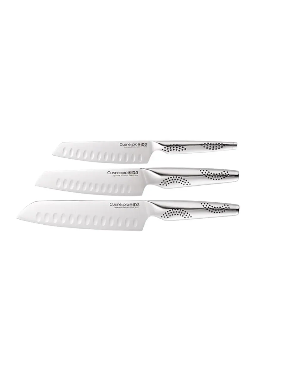 Id3 Набор ножей Santoku, 3 предмета Cuisine::Pro