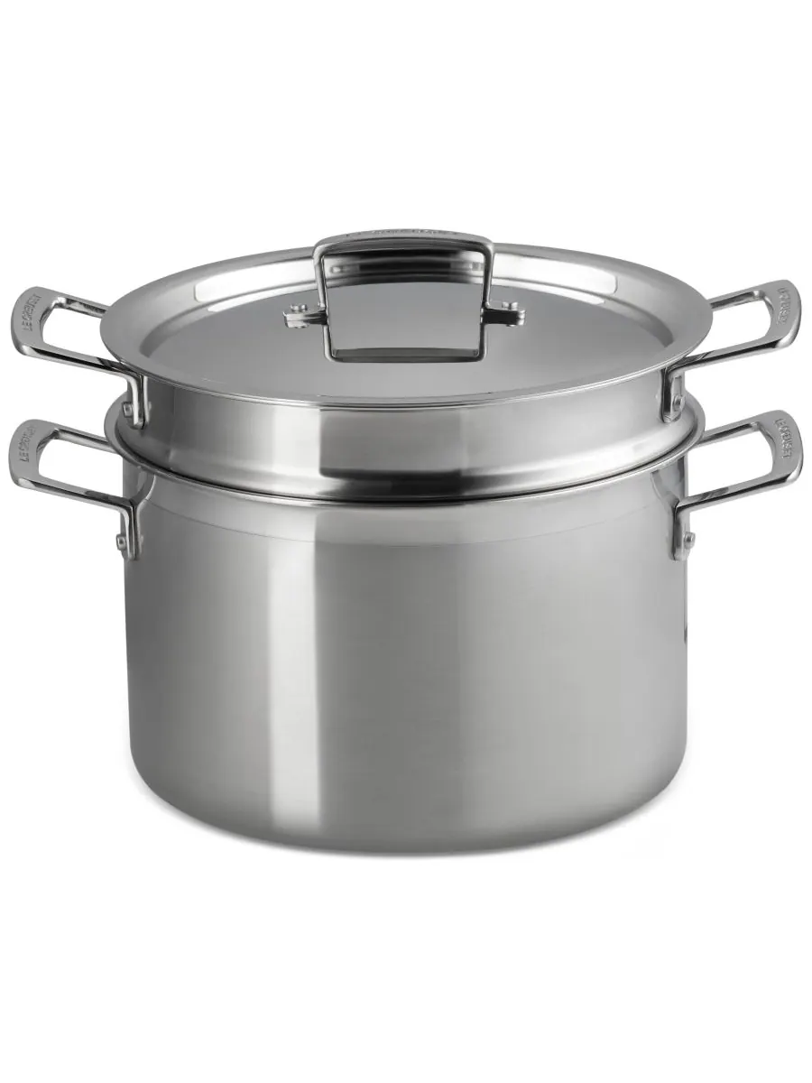 Кастрюля для пасты Le Creuset Stainless Steel, 7,1 л, 24 см, нержавеющая сталь