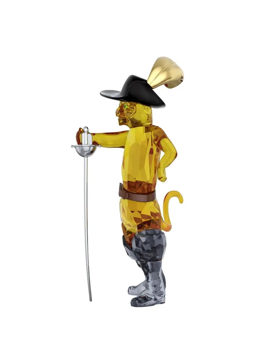 Фигурка декоративная Swarovski Puss in Boots Shrek — изображение 2 из 4, золотистый