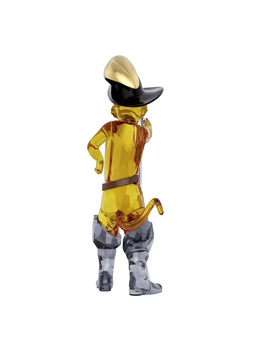 Фигурка декоративная Swarovski Puss in Boots Shrek — изображение 3 из 4, золотистый