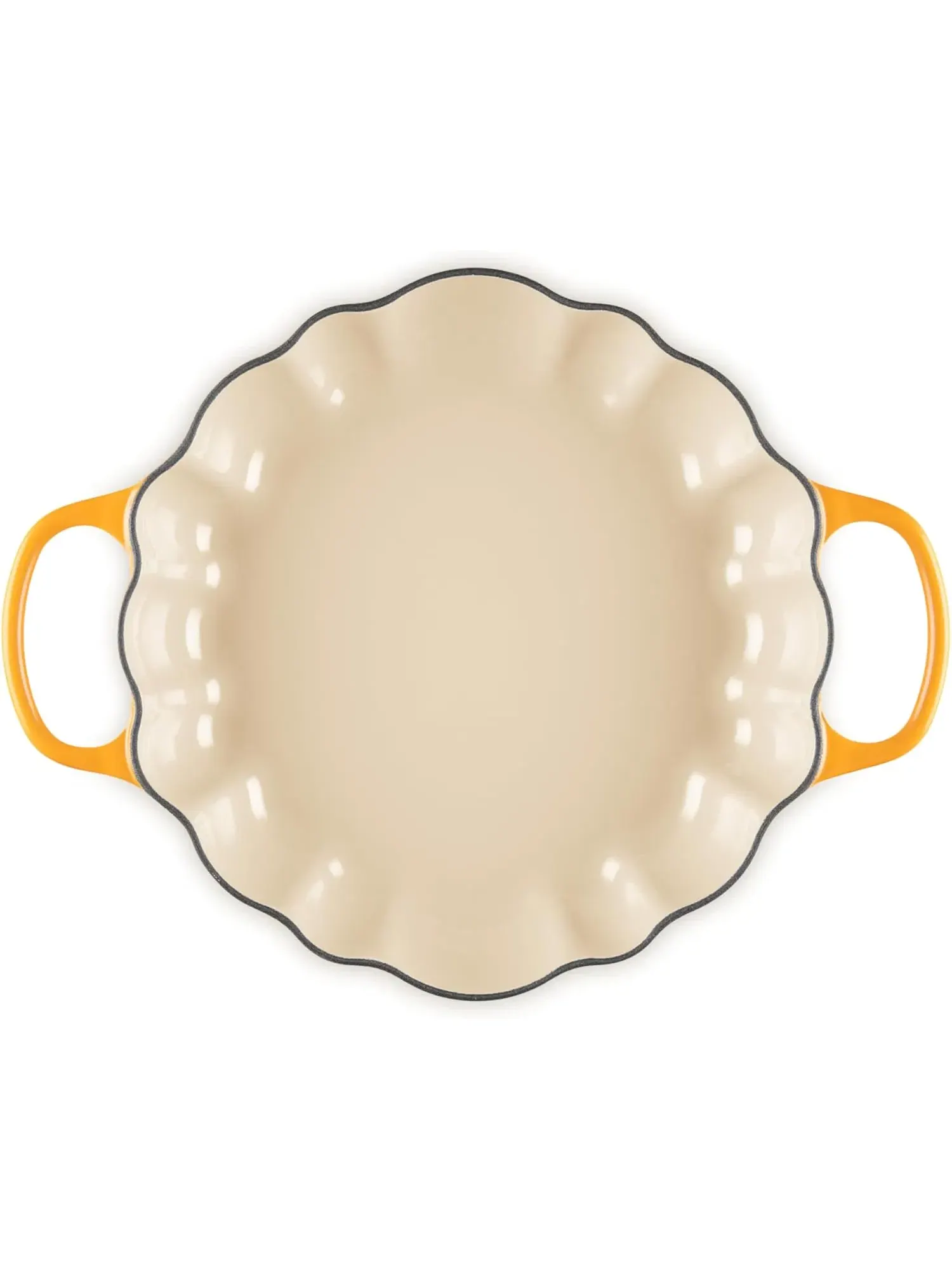 Кастрюля Le Creuset Cast Iron Pumpkin Casserole, 28 см, 2,5 л — изображение 3 из 7, оранжевый