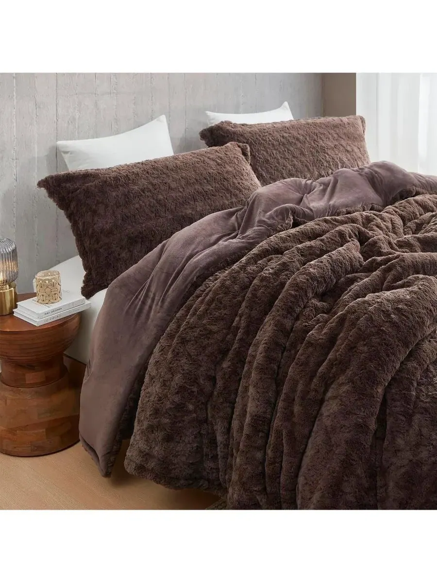 Одеяло с флисовой текстурой Fluffy Buffalo Coma Inducer — изображение 4 из 6, коричневый