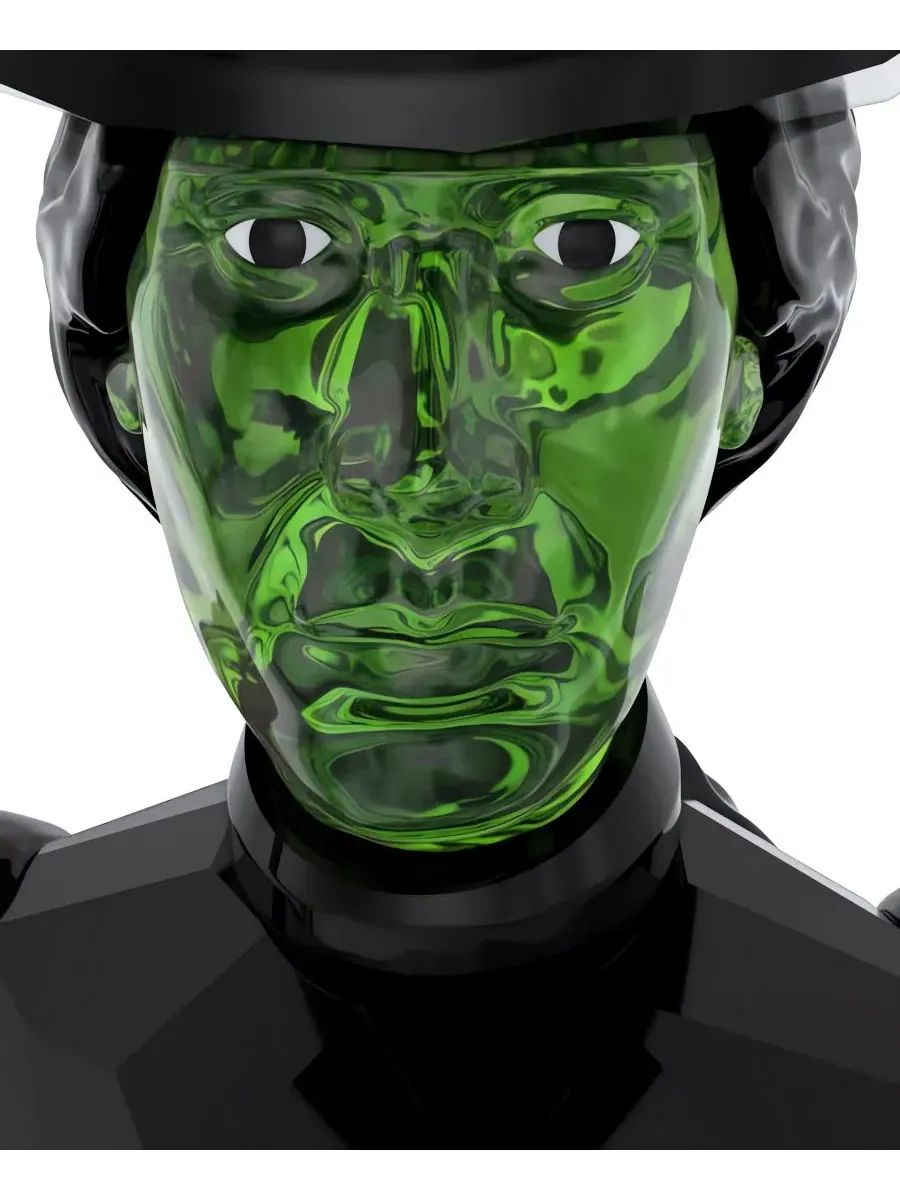 Фигурка коллекционная Wicked Elphaba Thropp Swarovski — изображение 2 из 4, черный