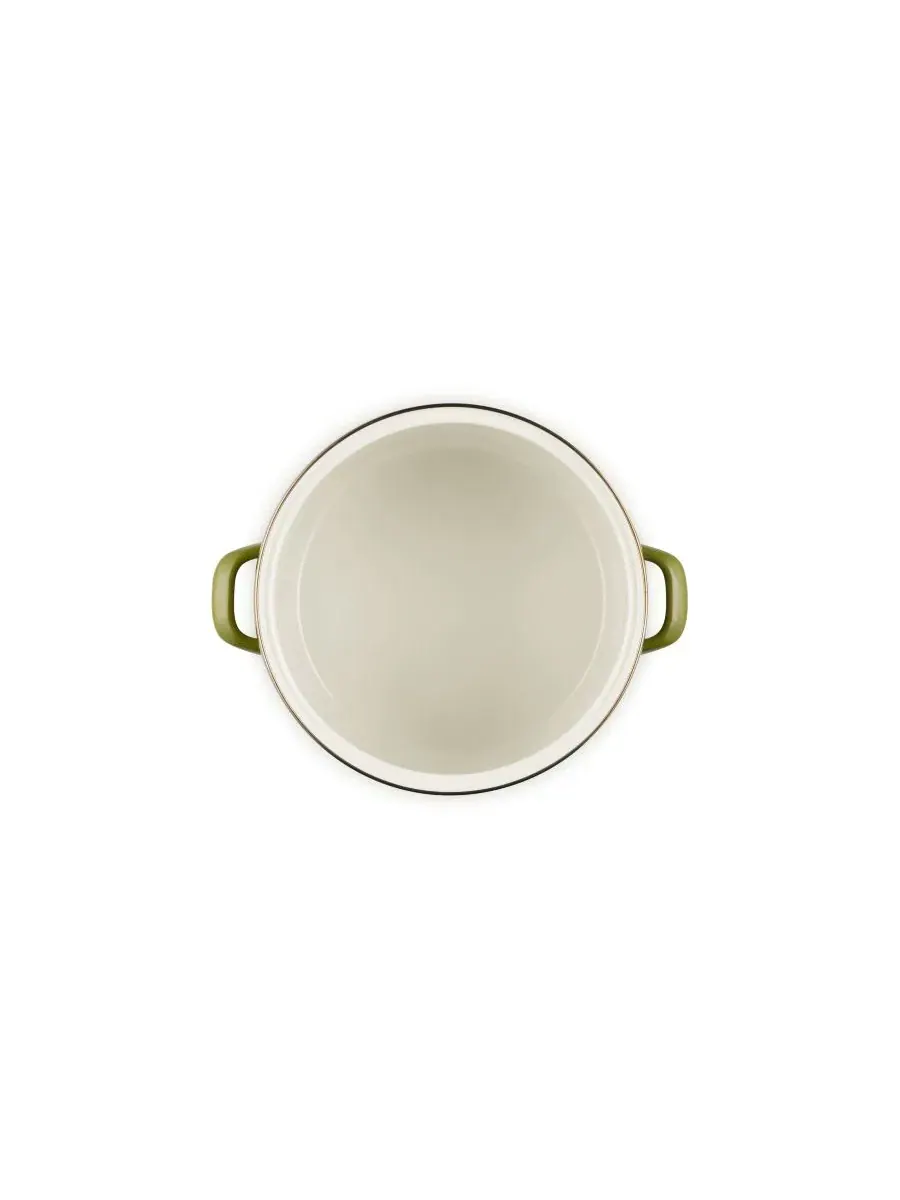 Кастрюля 11,4 л с эмалированным покрытием Classic Round Le Creuset — изображение 5 из 5, оливковый