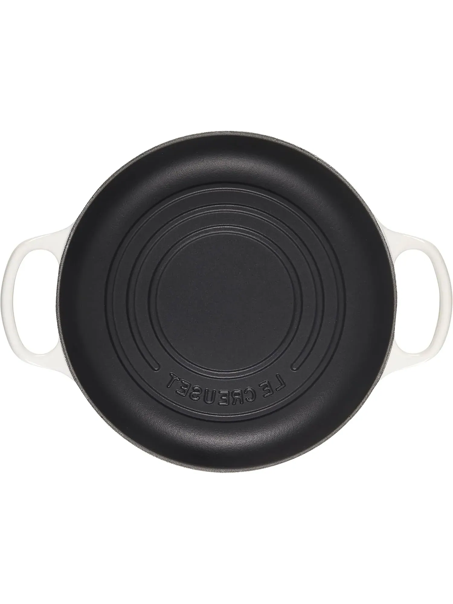 Форма для выпечки Le Creuset Enameled Cast Iron Signature Round Bread Oven, 1,6 л, 24 см — изображение 4 из 8, белый