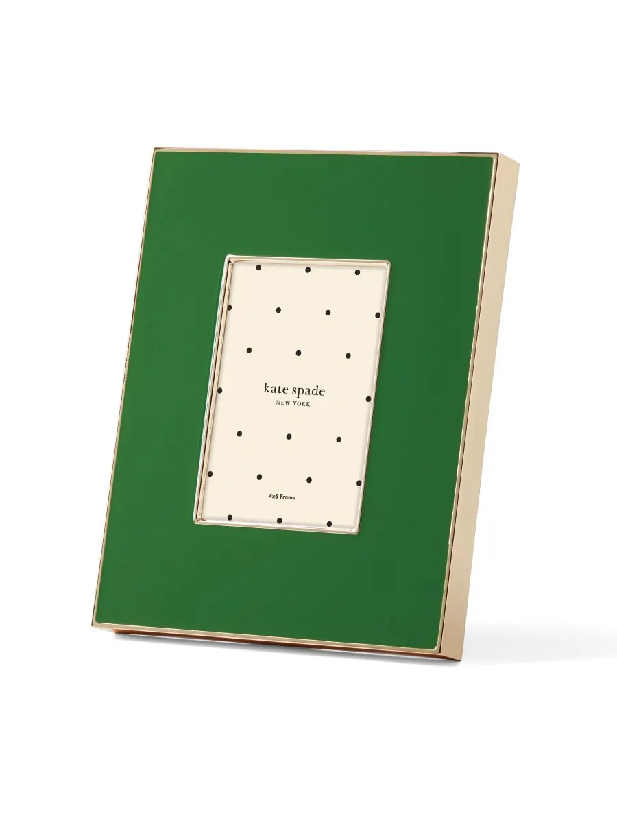 Рамка для фотографий Make it Pop, 4" x 6" Kate spade new york — изображение 2 из 5, зеленый