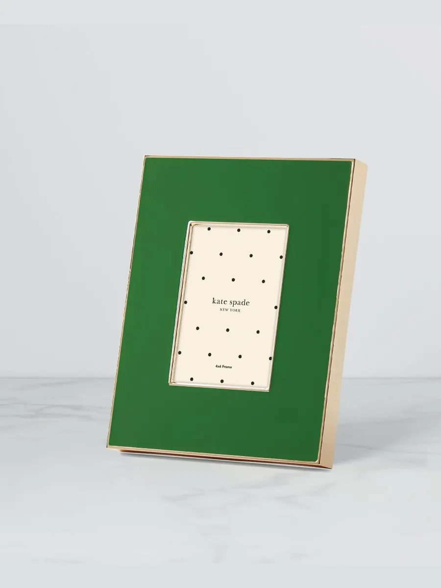 Рамка для фотографий Make it Pop, 4" x 6" Kate spade new york — изображение 4 из 5, зеленый
