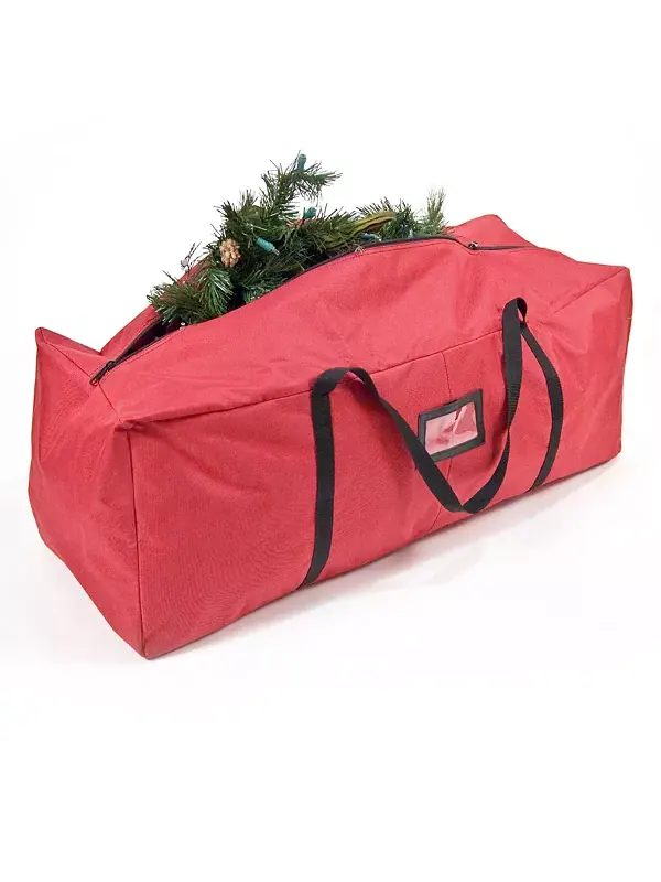 Многоцелевой мешок для хранения рождественских украшений, 36 дюймов Santa'S Bag — красный