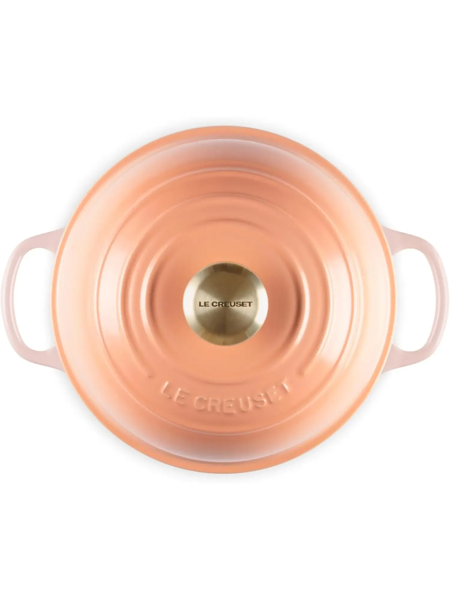 Форма для выпечки Le Creuset Enameled Cast Iron Signature Round Bread Oven, 1,6 л, 24 см, персиковый — изображение 2 из 7