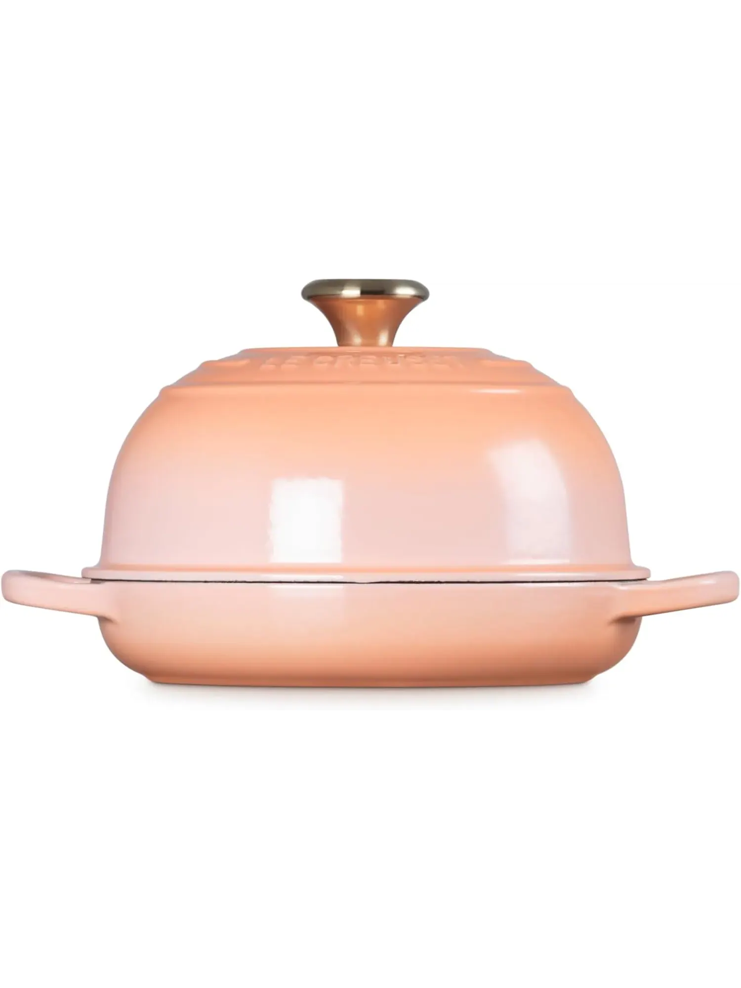 Форма для выпечки Le Creuset Enameled Cast Iron Signature Round Bread Oven, 1,6 л, 24 см, персиковый — изображение 4 из 7