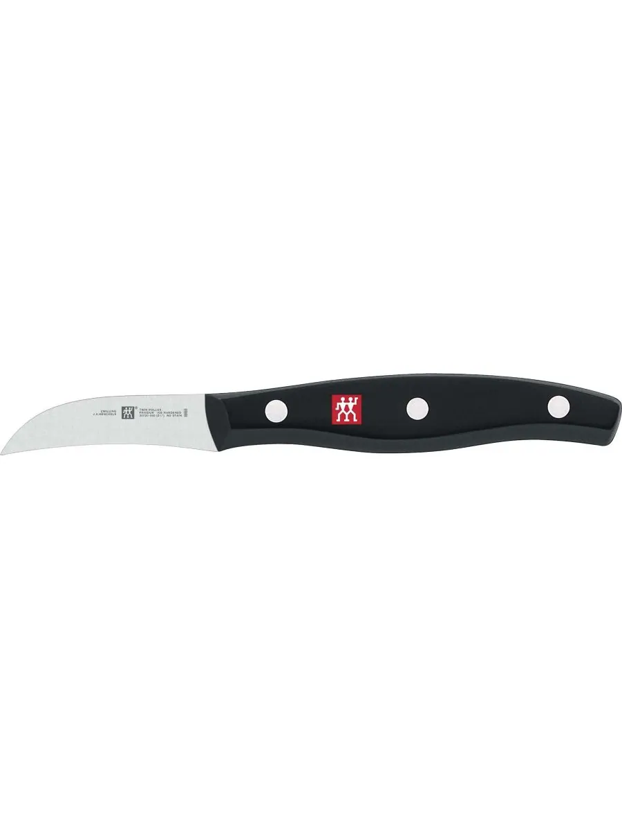 Нож для чистки овощей TWIN Signature 2,75 дюйма с «птичьим клювом» ZWILLING — изображение 2 из 5, черный