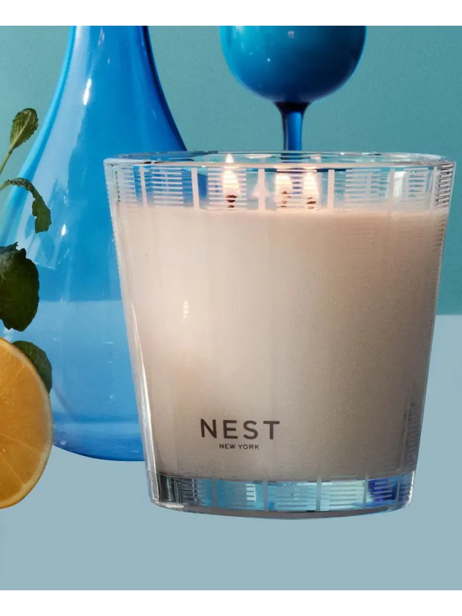 Трехфитильная свеча Amalfi Lemon and Mint, 598 г Nest New York — изображение 3 из 4, нет цвета