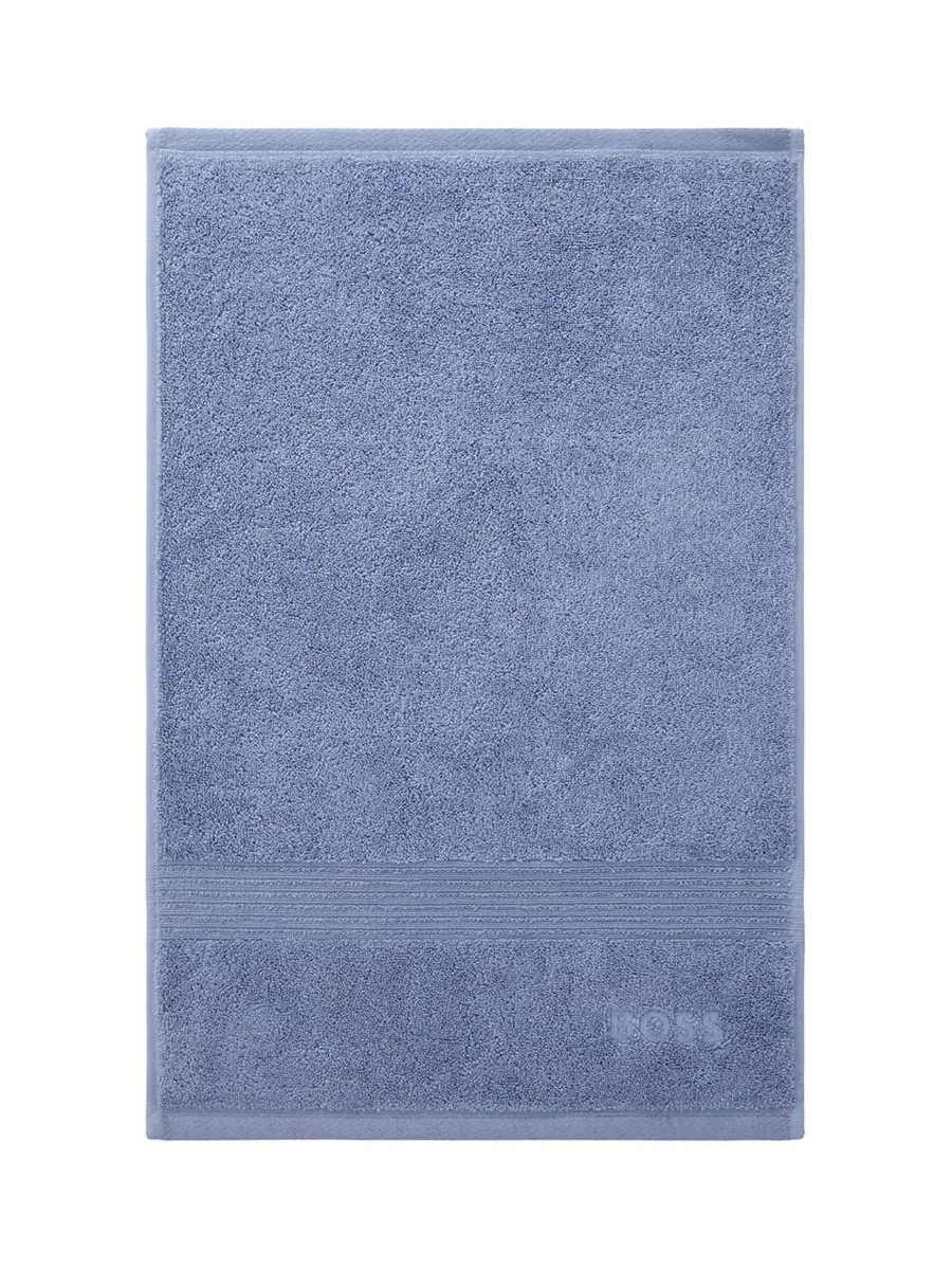 Полотенце для рук Loft Aegean из чесаного хлопка, 40 см x 60 см Boss Home — изображение 1 из 3, синий