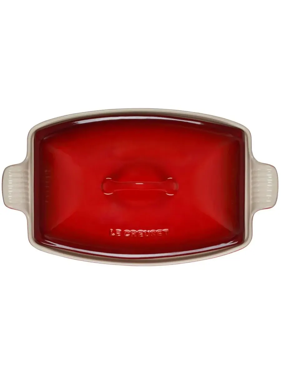 Форма для выпечки Le Creuset с крышкой, 33 см, 3,8 л — изображение 4 из 8, красный