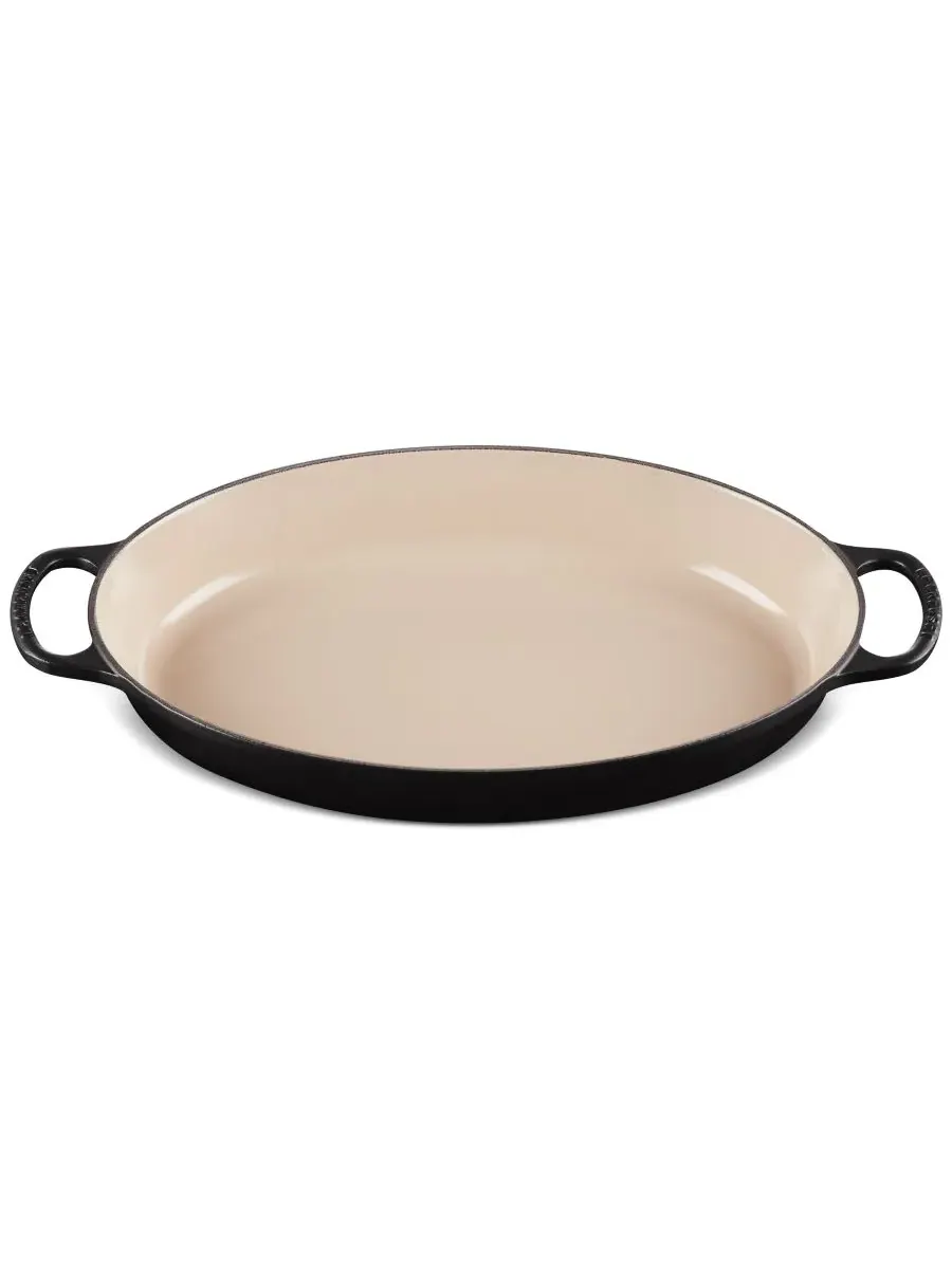 Форма для запекания овальная Le Creuset Signature, 36 см, 3,1 л — изображение 2 из 7, черный