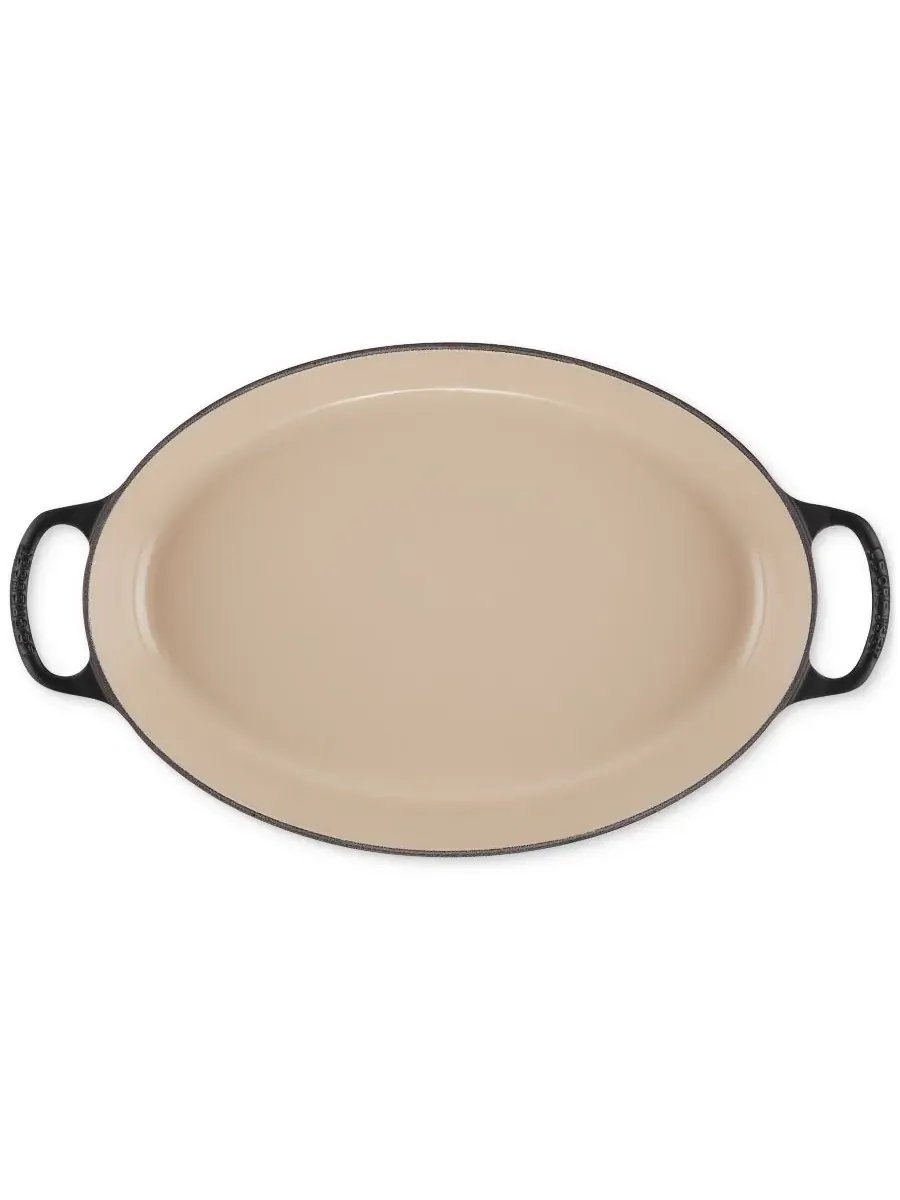 Форма для запекания овальная Le Creuset Signature, 36 см, 3,1 л — изображение 4 из 7, черный