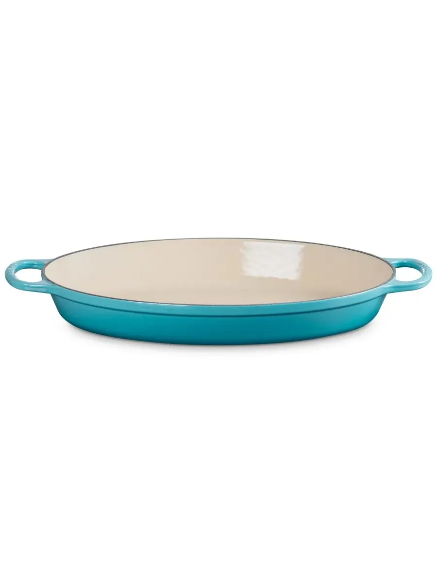 Форма для запекания овальная Le Creuset Signature, 36 см, 3,1 л — изображение 1 из 7, лазурный
