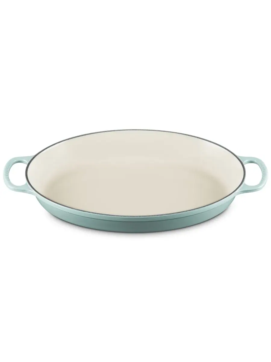 Форма для запекания овальная Le Creuset Signature, 36 см, 3,1 л — изображение 2 из 8, морская соль