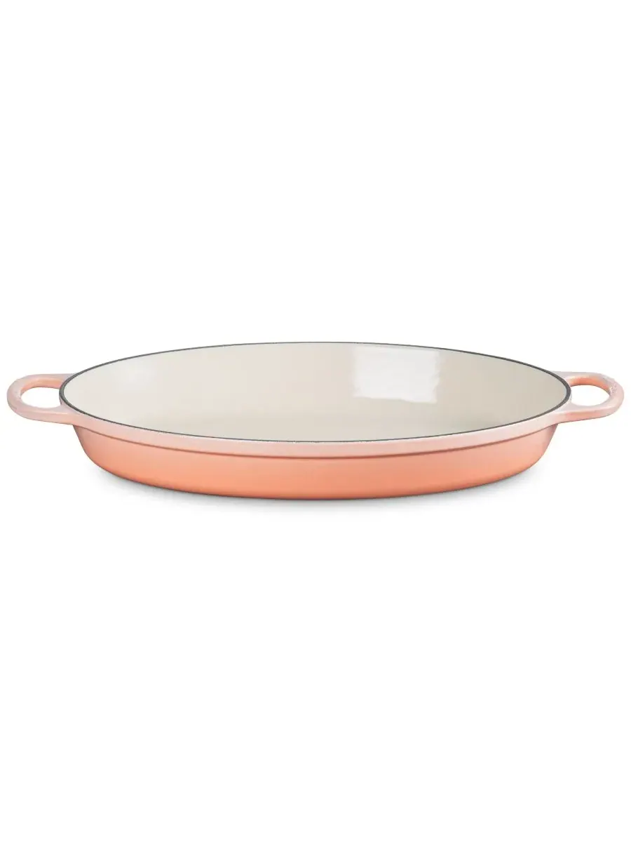 Форма для запекания овальная Le Creuset Signature, 36 см, 3,1 л, персиковый — изображение 1 из 7, розовый