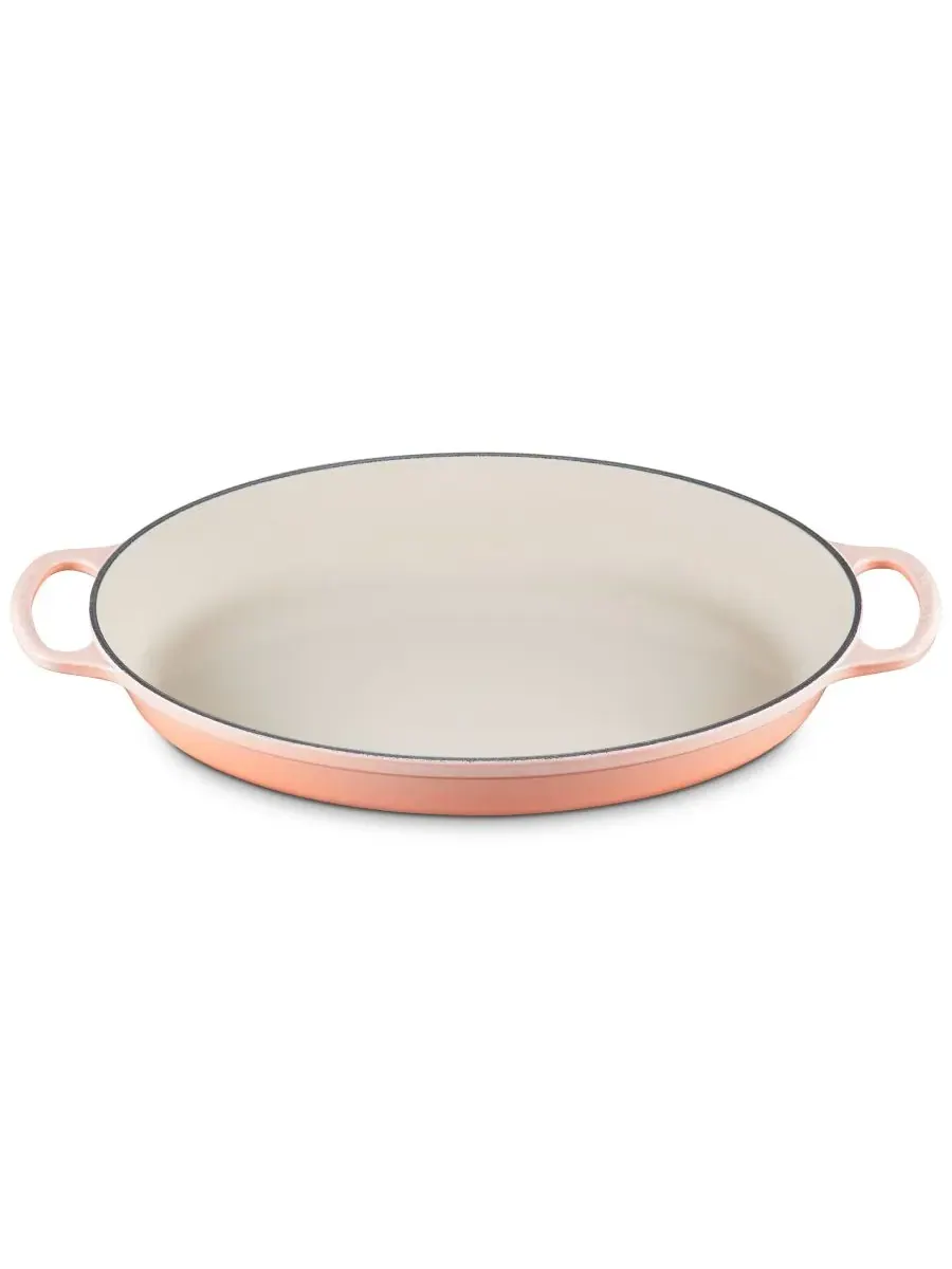Форма для запекания овальная Le Creuset Signature, 36 см, 3,1 л, персиковый — изображение 2 из 7, розовый
