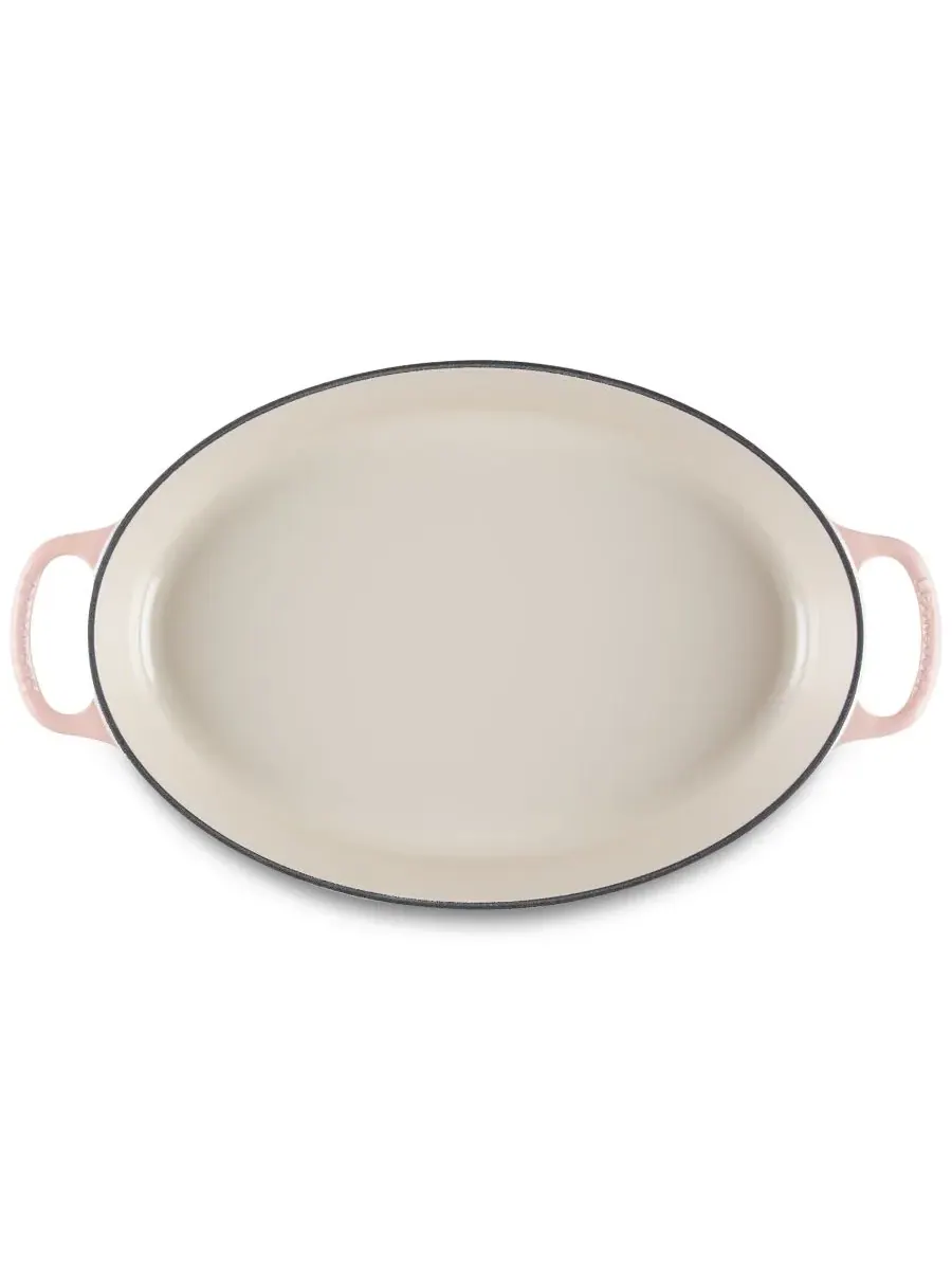 Форма для запекания овальная Le Creuset Signature, 36 см, 3,1 л, персиковый — изображение 4 из 7, розовый