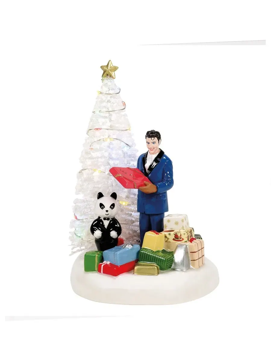 Фигурка Village Elvis Passes Out The Gifts Department 56 — мульти