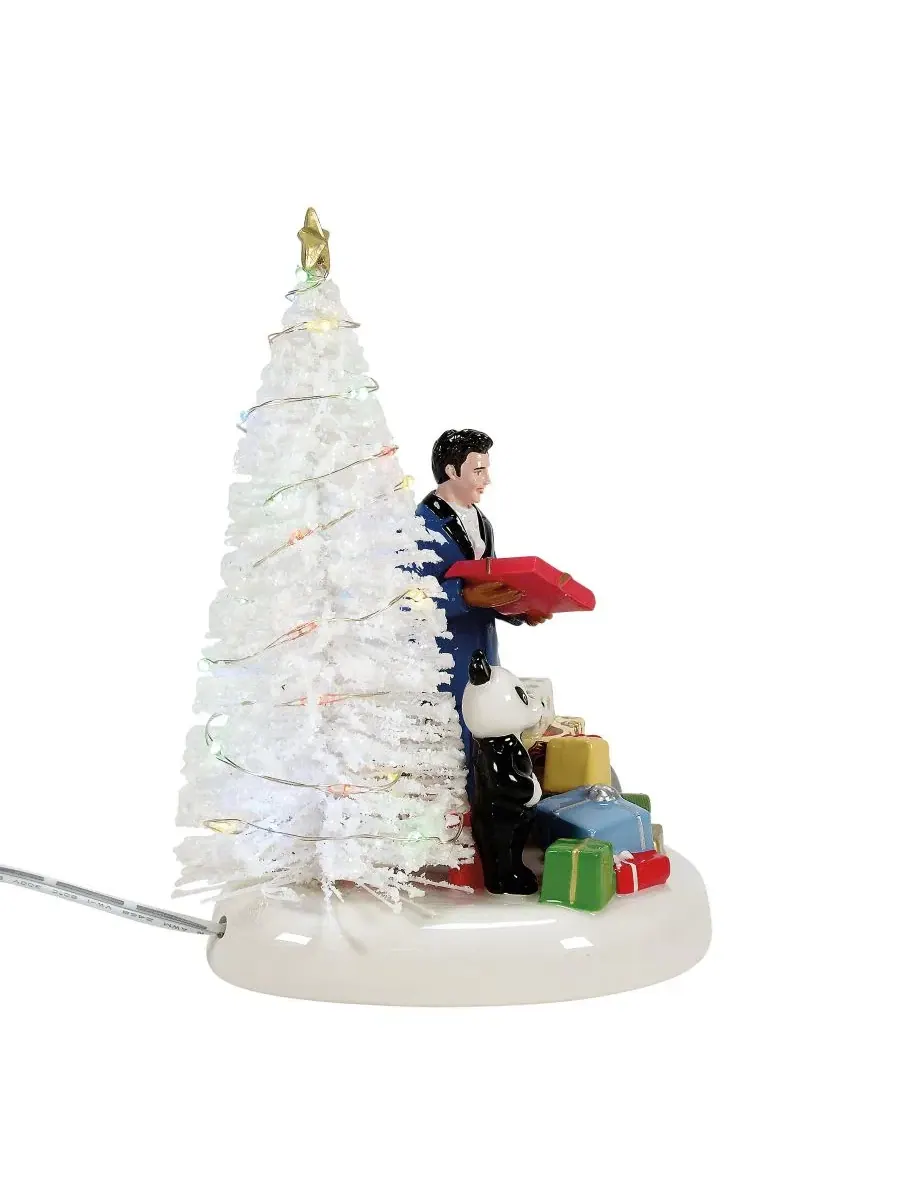 Фигурка Village Elvis Passes Out The Gifts Department 56 — изображение 2 из 4, мульти