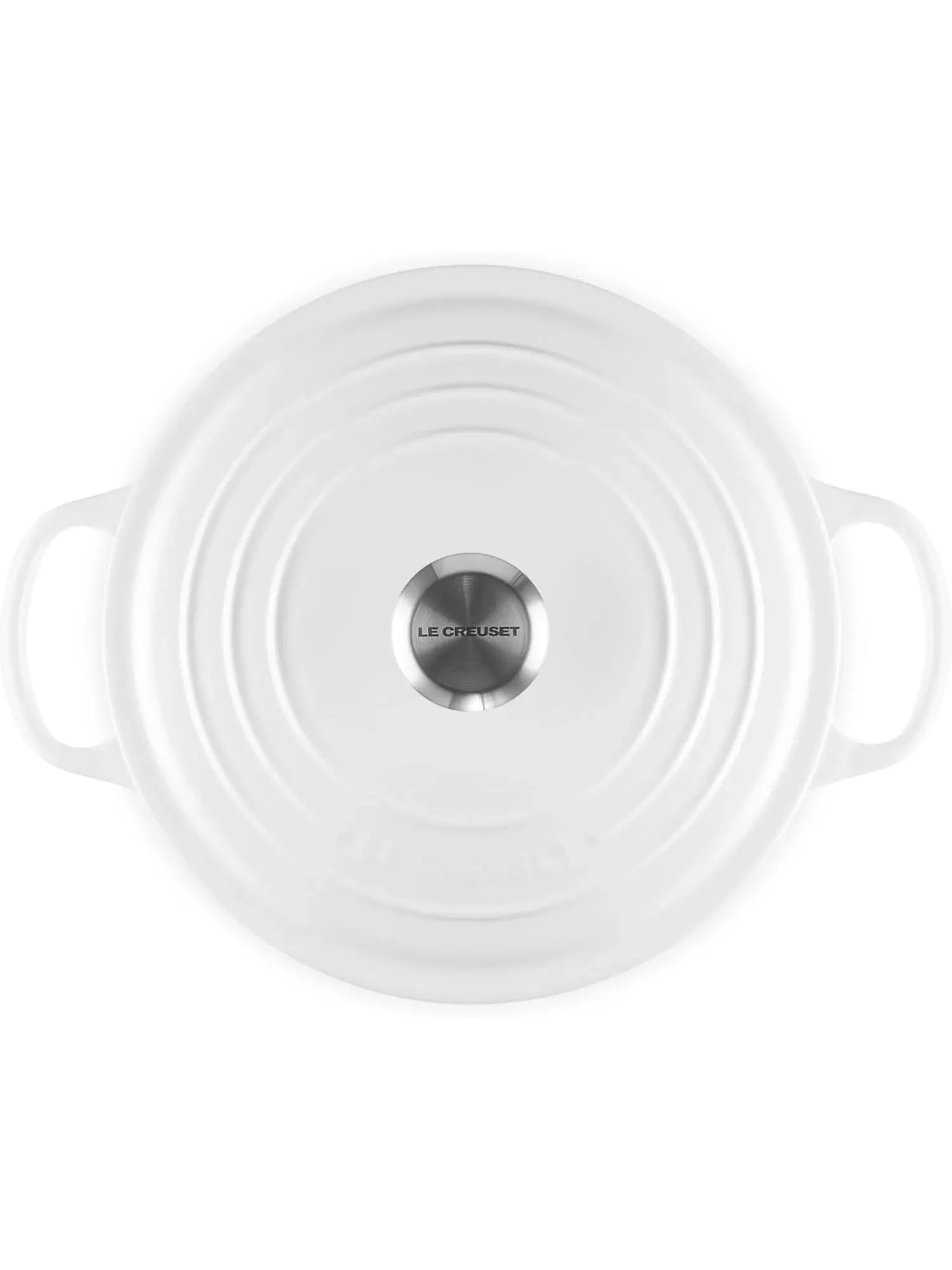 Кастрюля круглая Le Creuset Signature, 6.3 л, 26 см — изображение 2 из 8, белый