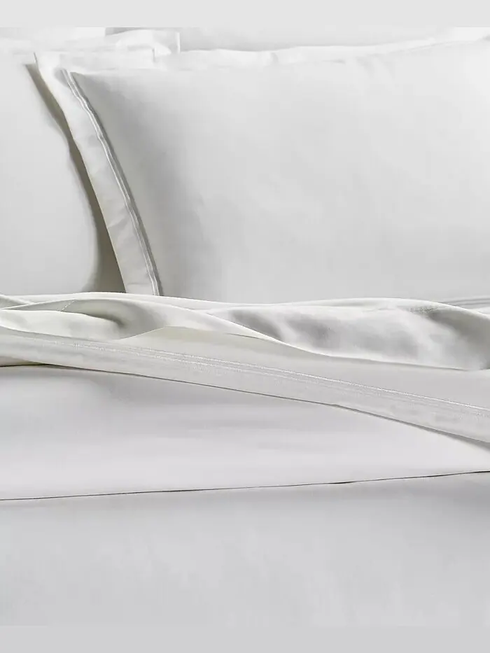 Пододеяльники из 100% хлопка Supima плотностью 1000 нитей Hotel Collection — изображение 2 из 3, белый