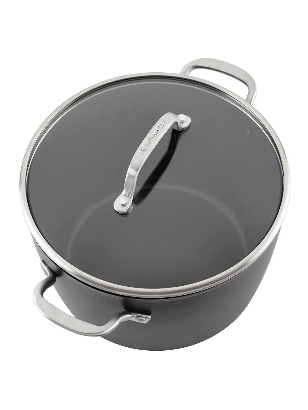 Кастрюля KitchenAid Hard-Anodized Induction, 7,6 л