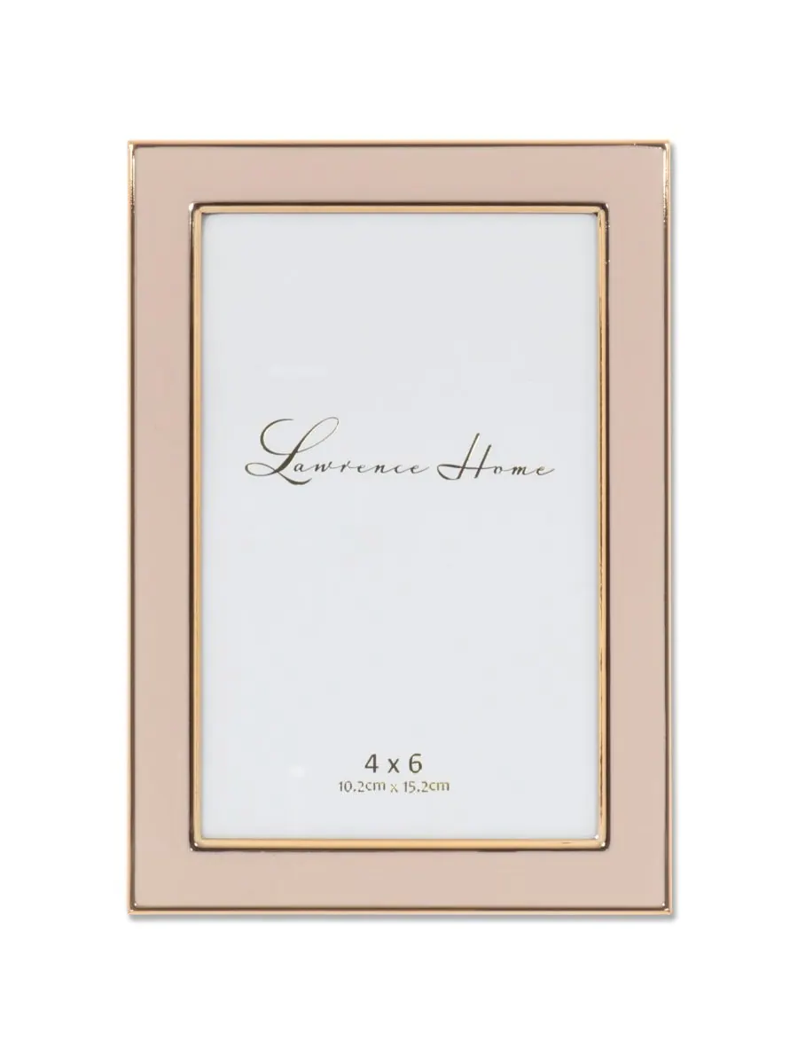 Рамка для картины из металла и эмали, 4 x 6 дюймов Lawrence Frames