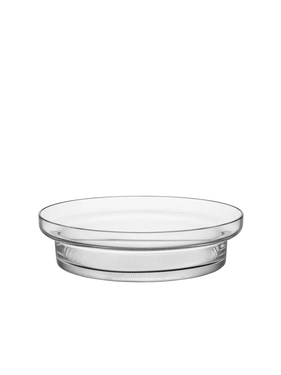 Декоративная чаша Limelight Low из хрустального стекла диаметром 3 дюйма Kosta Boda