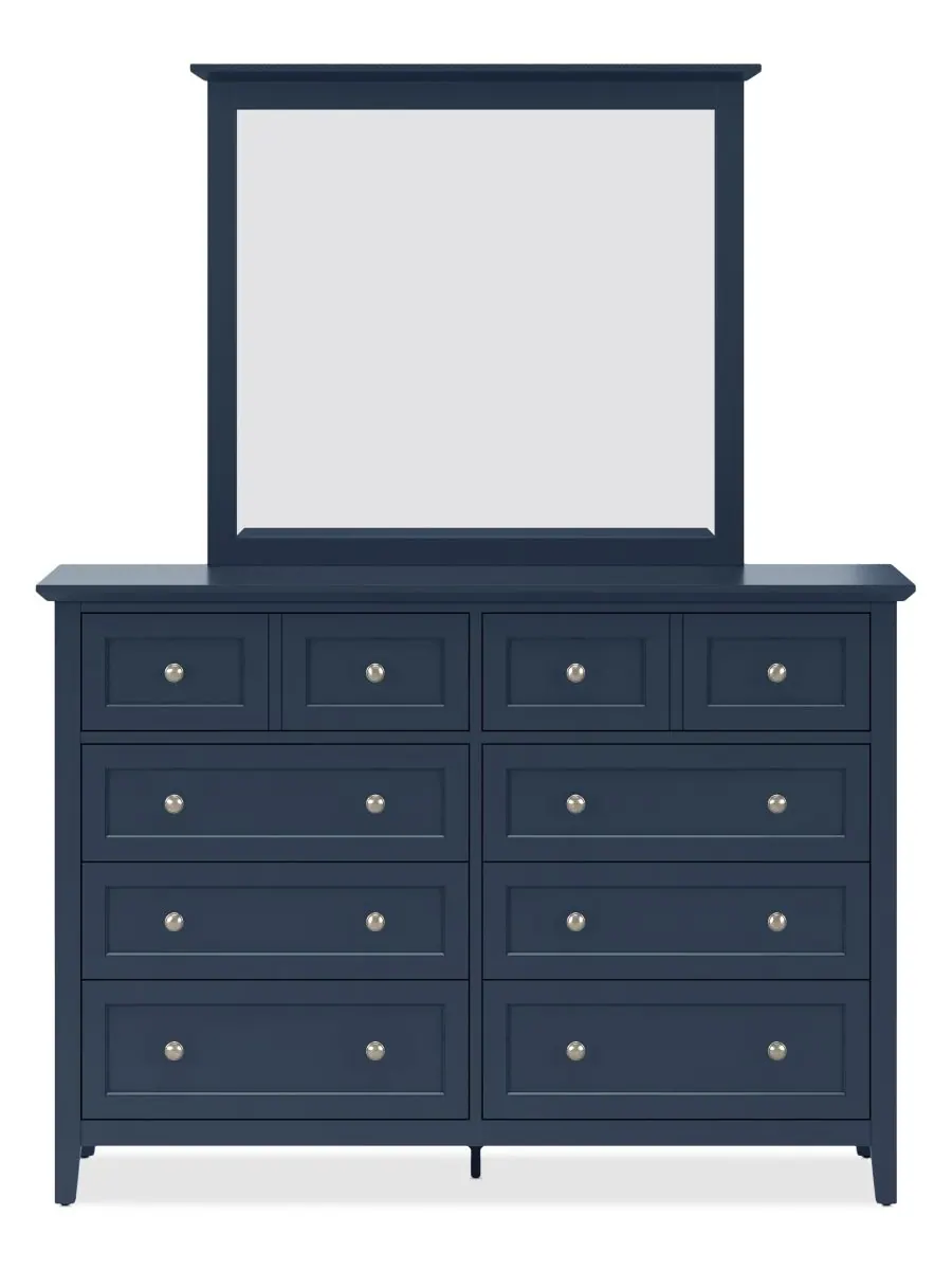 Зеркало Хедворт Furniture — изображение 3 из 5, синий