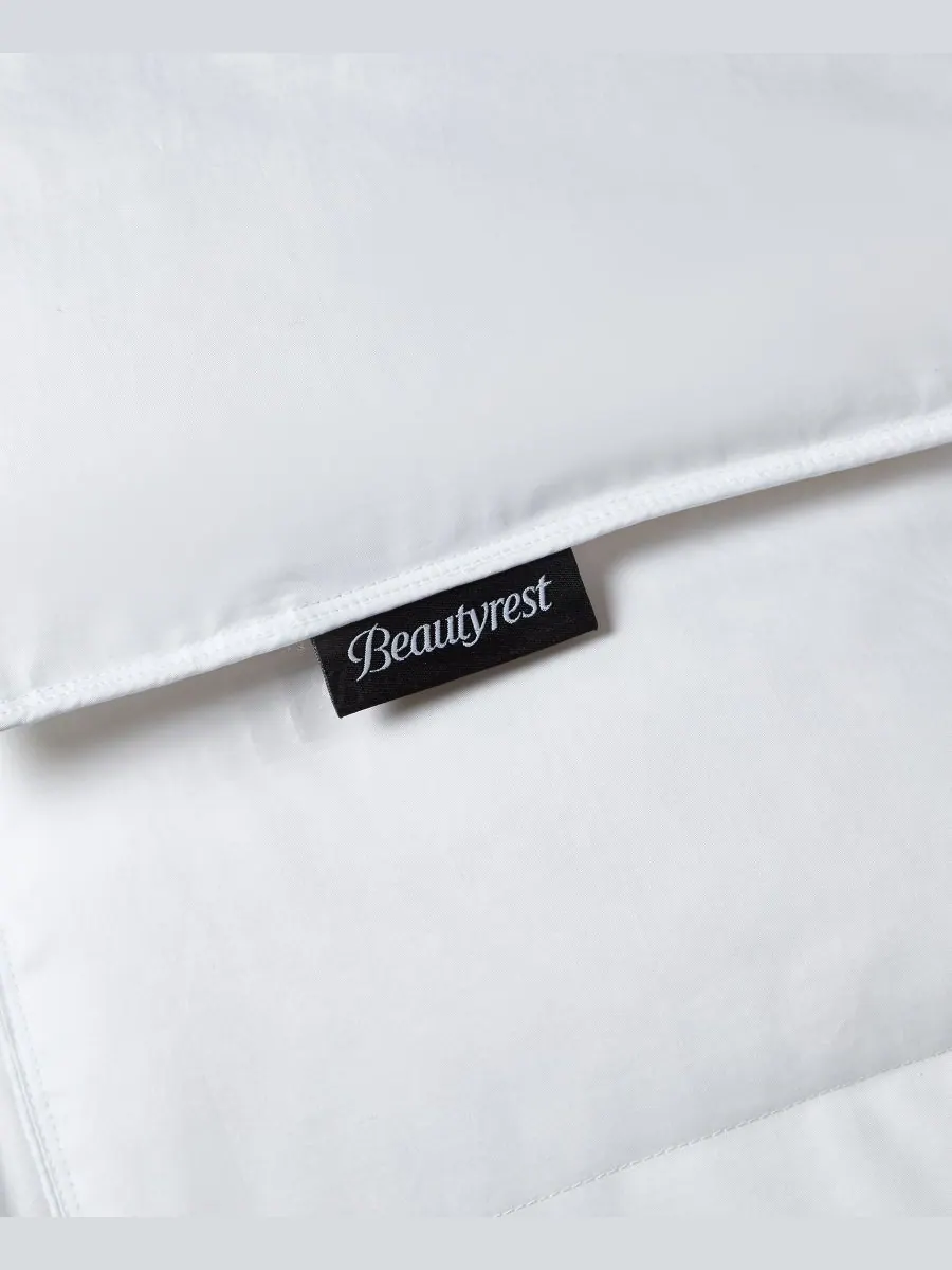 Beautyrest Белое пуховое одеяло, легкое и теплое, размер King — изображение 2 из 4, белый