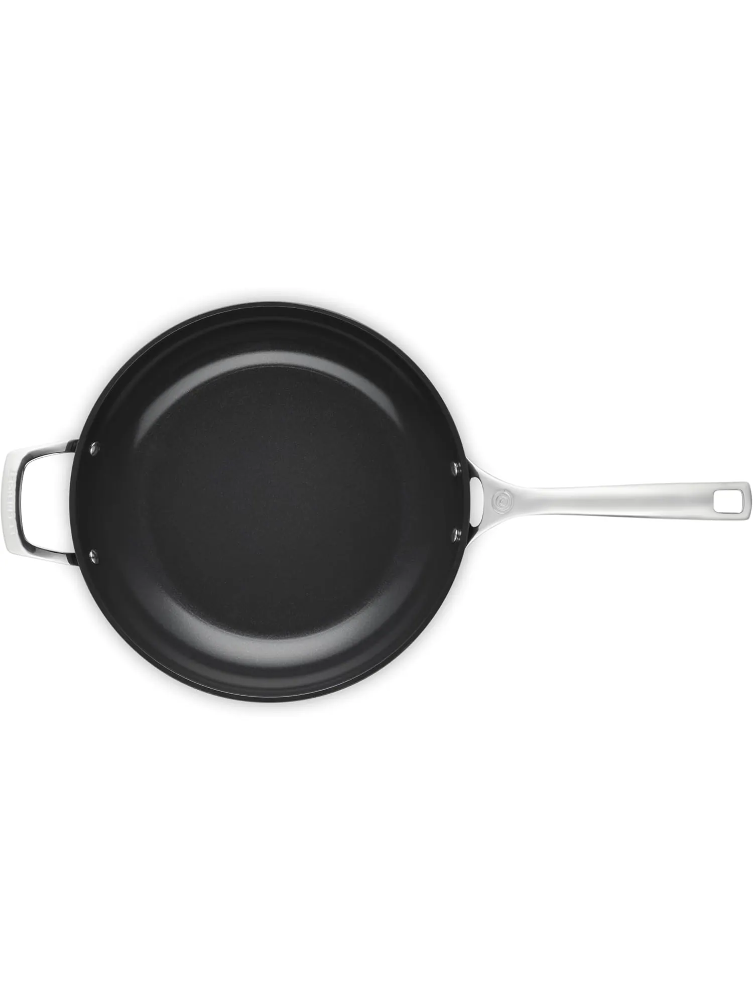 Сковорода Le Creuset Essential Non-Stick Ceramic, 30 см, 3,7 л — изображение 4 из 6, черный