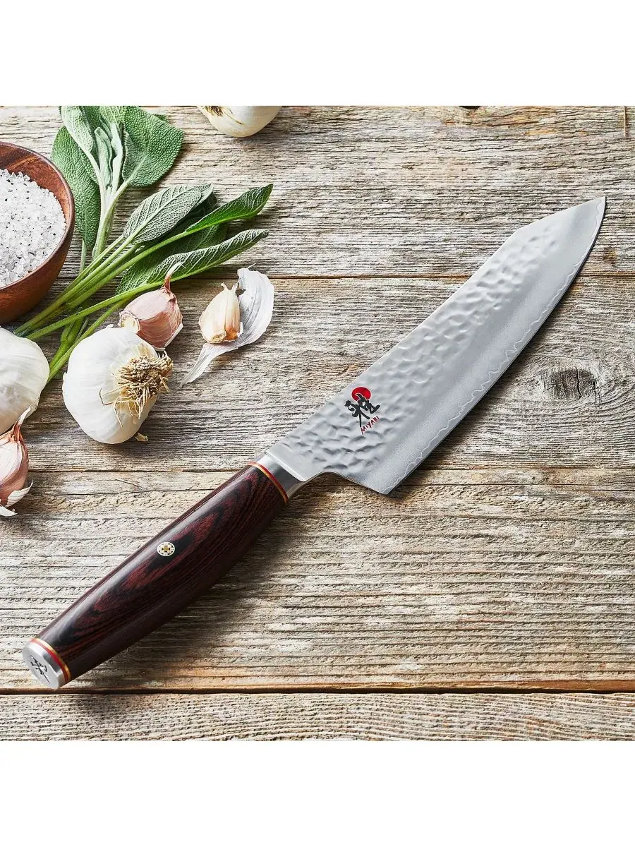 Нож-качалка Santoku Artisan 18 см Miyabi — изображение 2 из 3, нет цвета